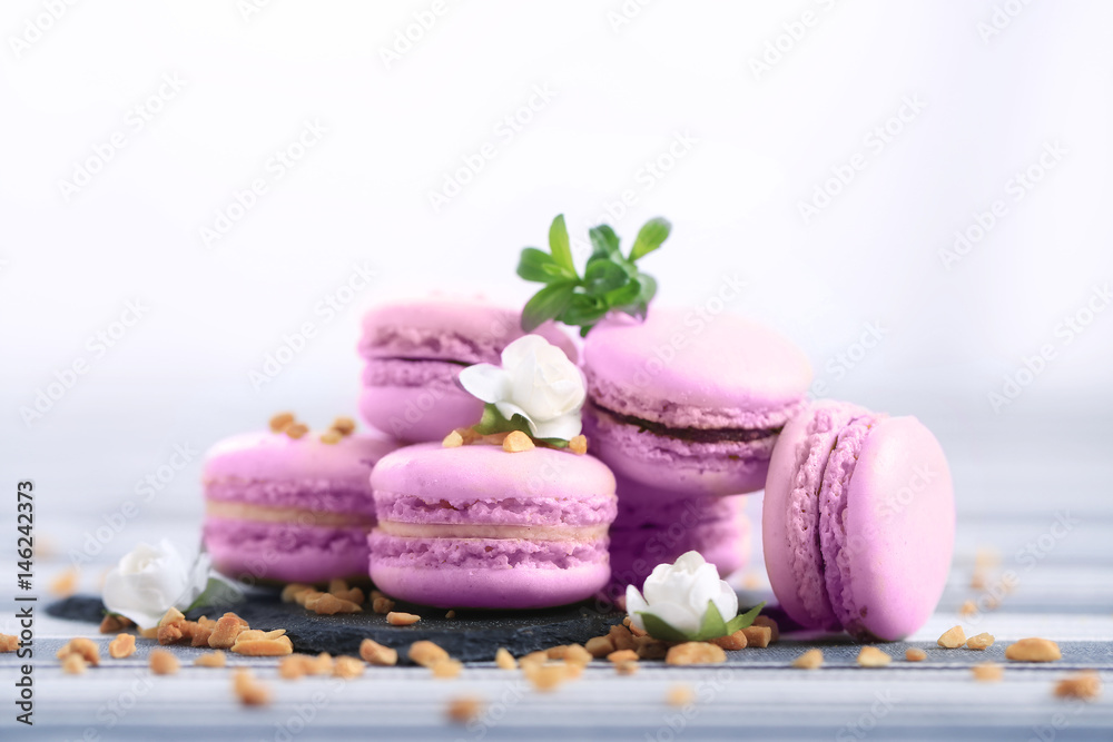 macaron rose macaron rose