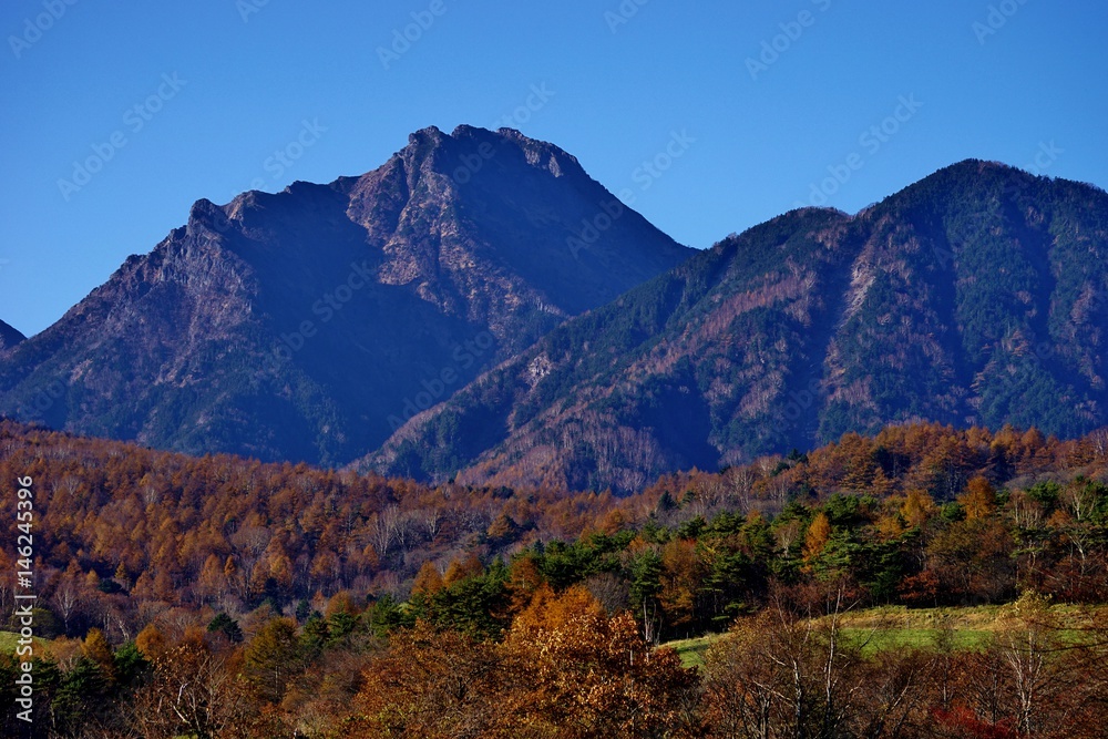 秋の八ヶ岳 秋の八ヶ岳