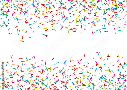 Colorful Confetti Background