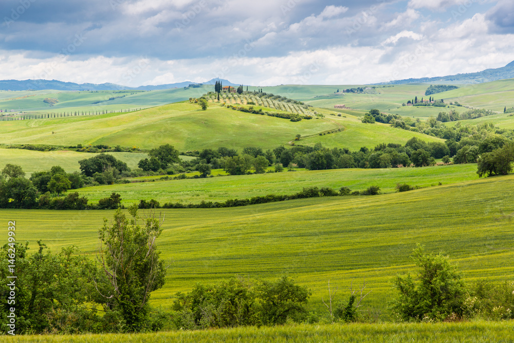 Landschaft der Toskana