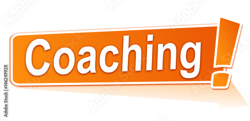 coaching sur étiquette orange