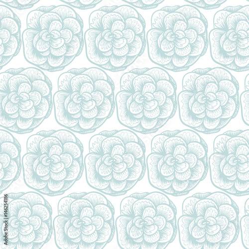 background stilize flowers pattern