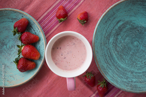 Strawberry smoothie