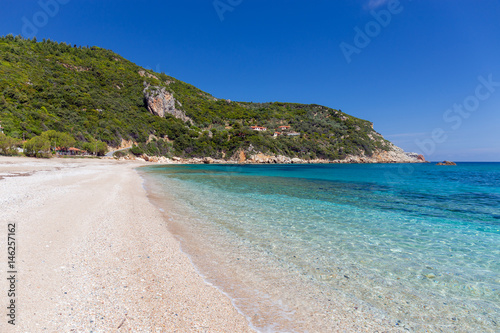 Paltsi beach in Pelio, Thessaly, Greece