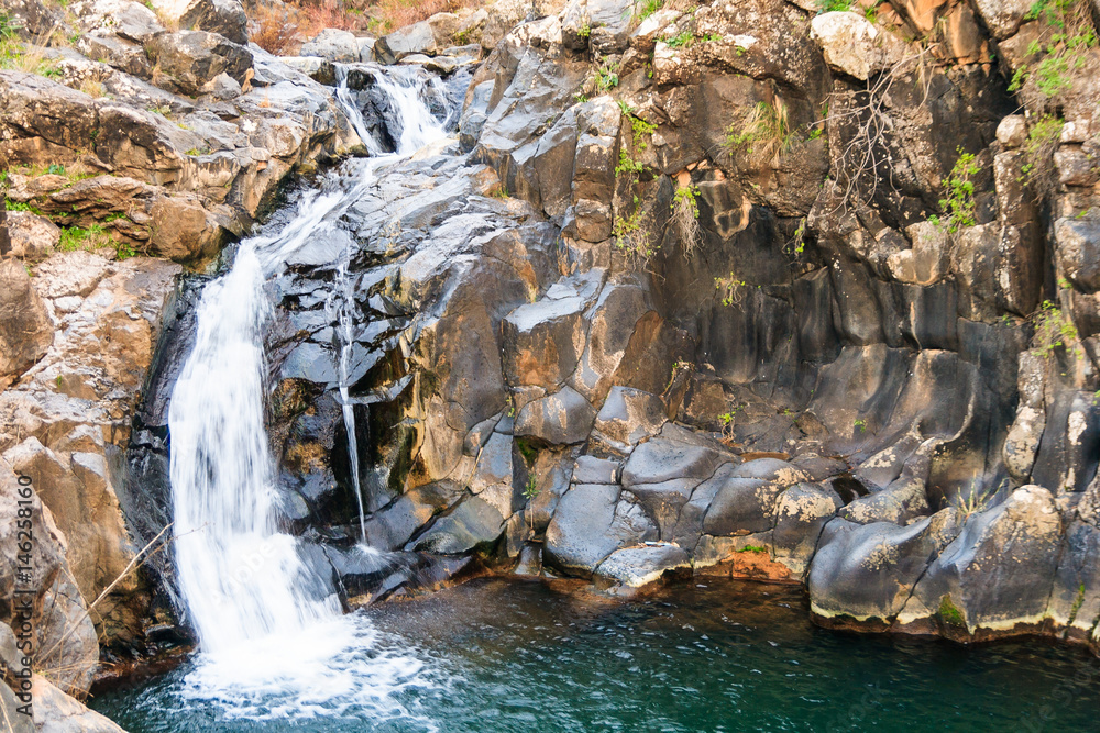 custom made wallpaper toronto digitalSaar river waterfall, Golan Heights, North Israel