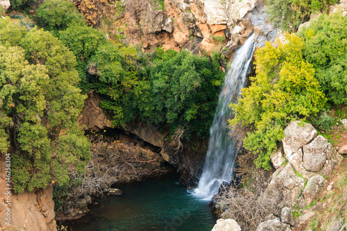 Wallpaper Mural Saar river waterfall, Golan Heights, North Israel Torontodigital.ca