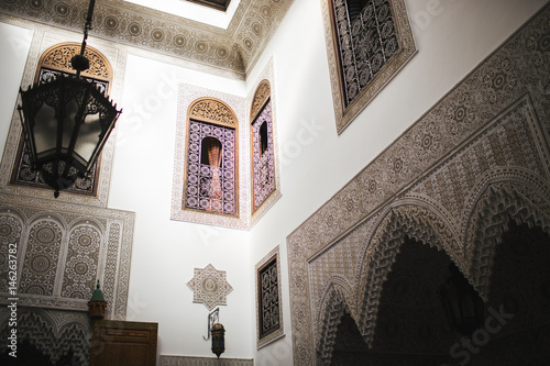 Hotel riad in Morocco.