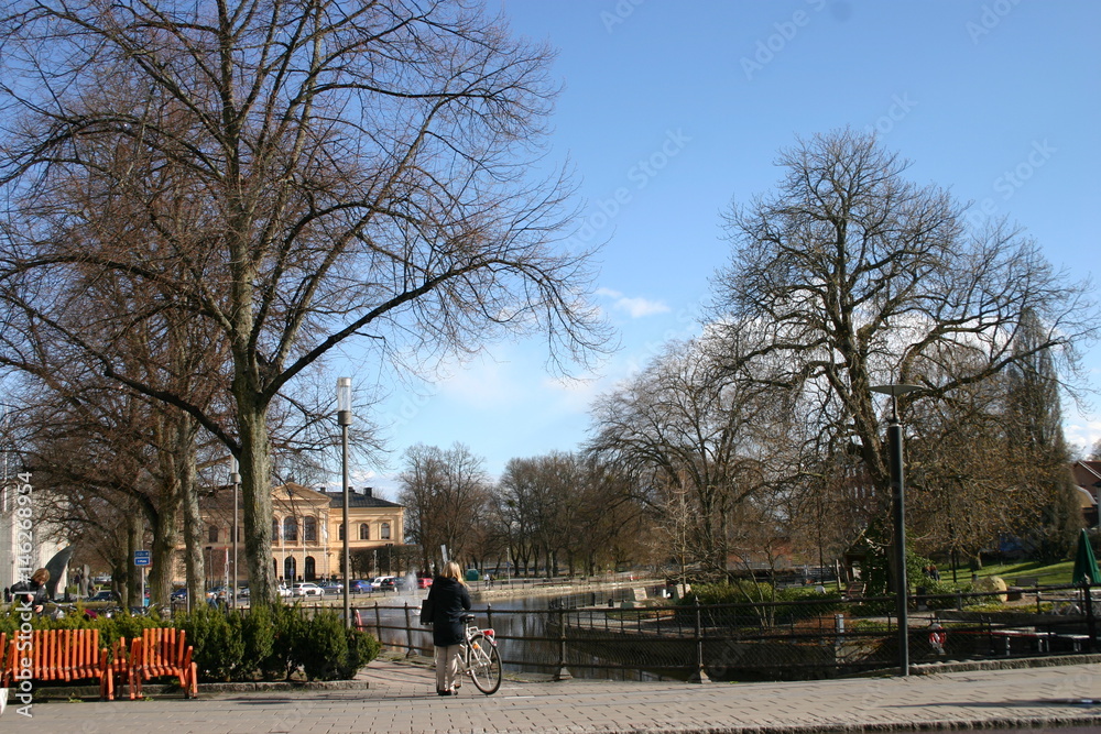 Obraz premium Radfahren