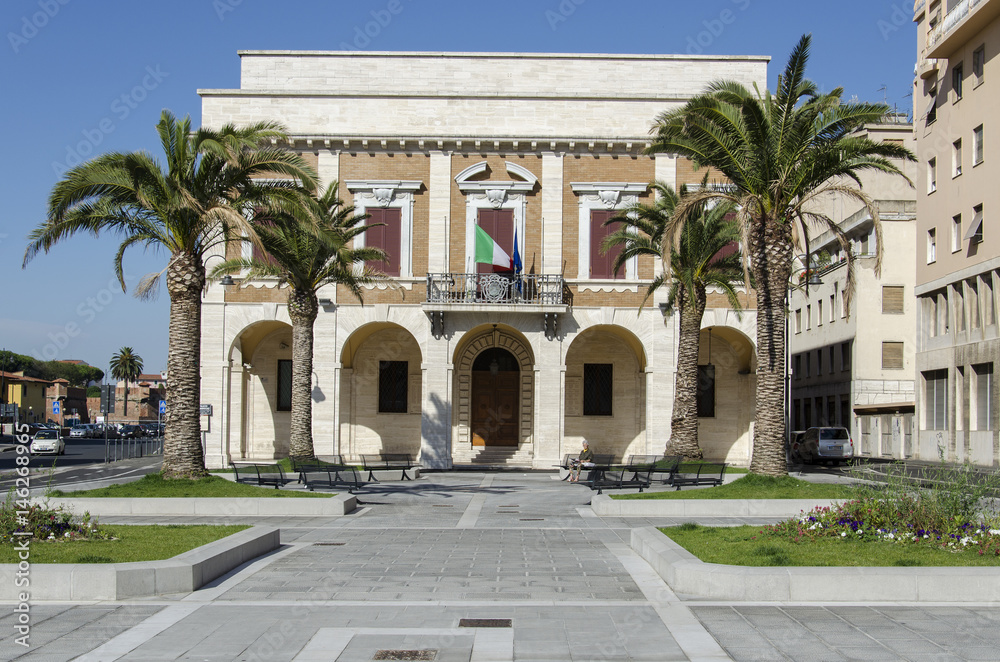 Livorno palazzo della provincia.