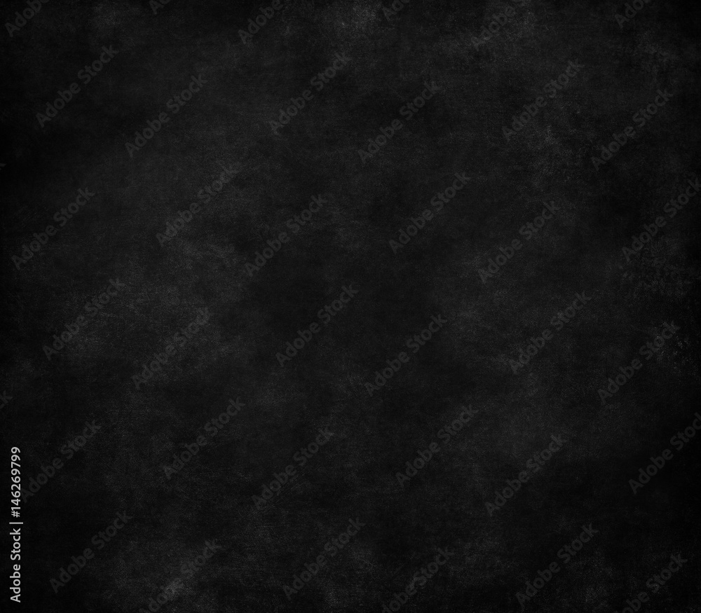 abstract black background, old black vignette border frame on wh
