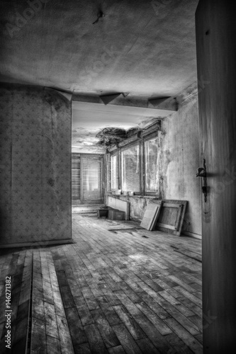 Möbel im alten Geisterhotel