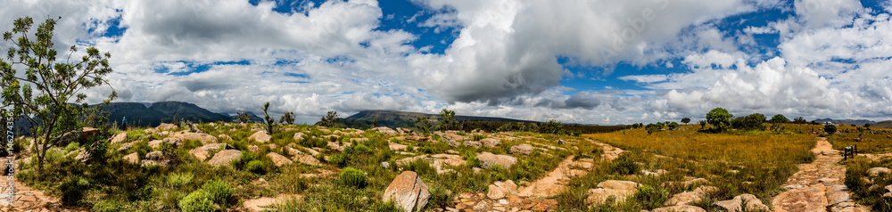Panorama View of the Blyde River Canyon, South Africa Panorama View of the Blyde River Canyon, South Africa
