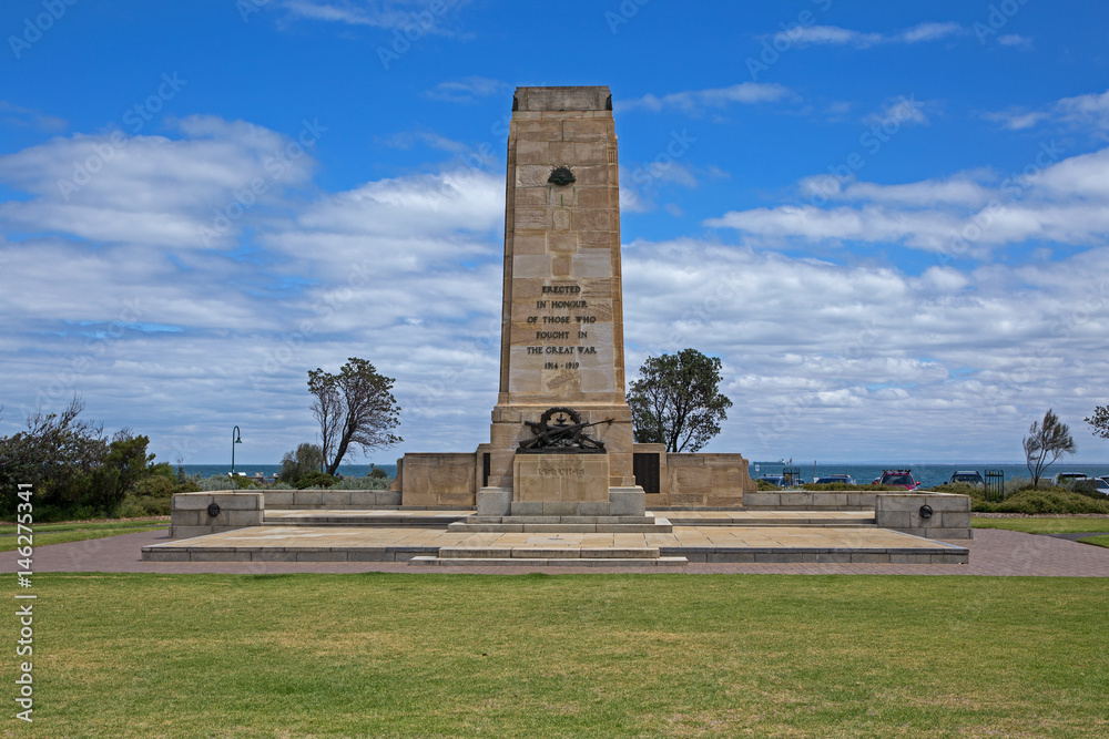 Obraz premium Brighton, Kriegerdenkmal