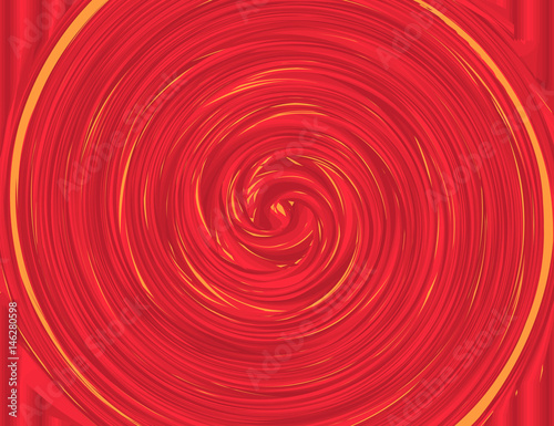Red and Yellow Colors Whirlpool Background for Your Design.