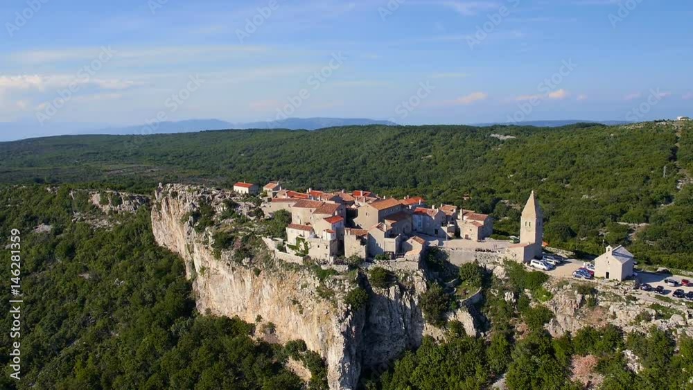 The scenic landscape with the blue ocean and the forest - 2