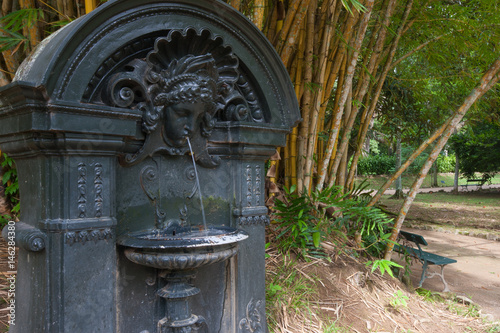 Fountain at the Botanical Garden of Rio de Janeiro