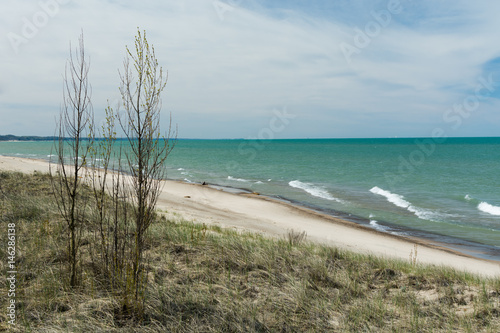 Fototapeta Naklejka Na Ścianę i Meble -  Lake Michigan Coast