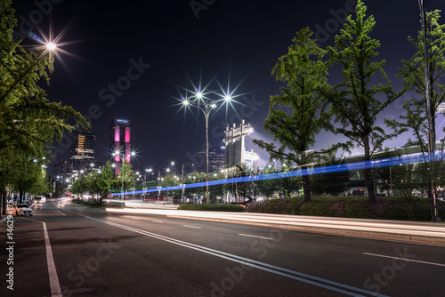 Bilde på lerret Samseong-dong Night Scene Landscape