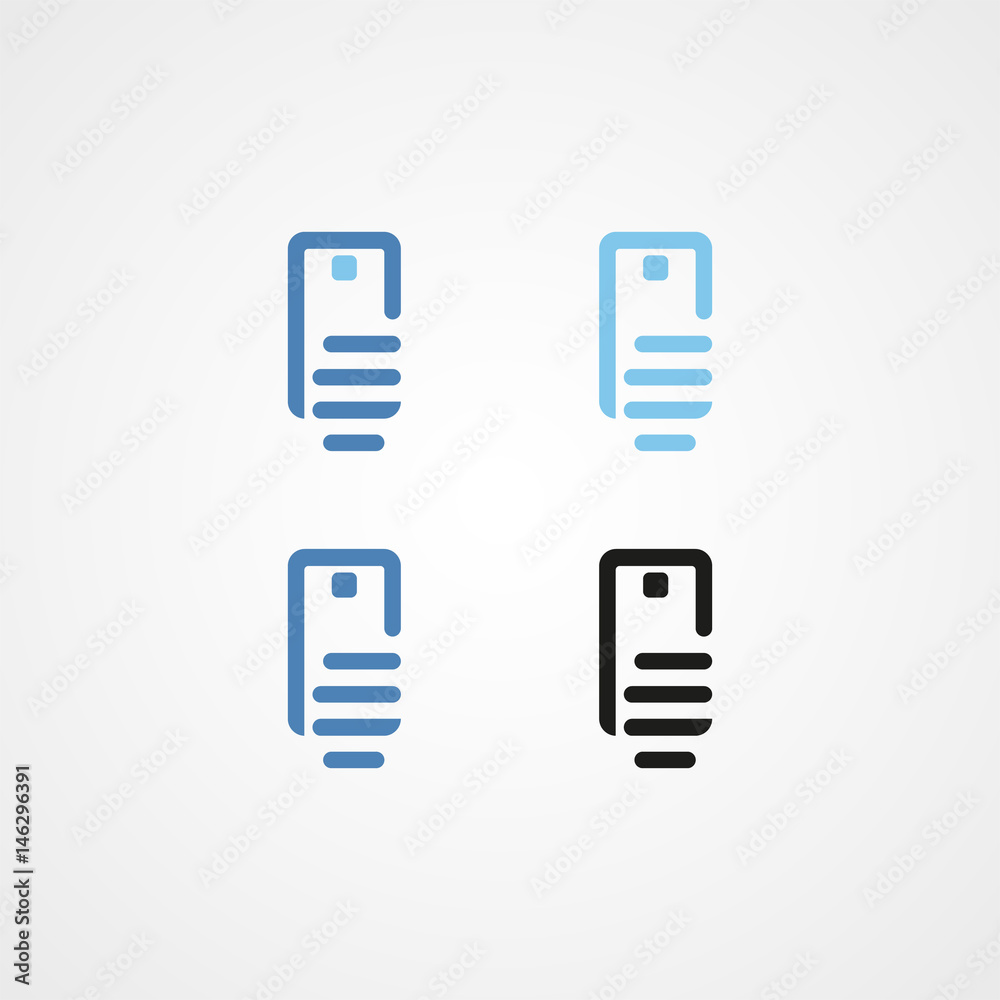 selfie taking picture logo icon with various color selfie taking picture logo icon with various color