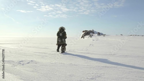 Shaman Carries Out occult ritual During The Russian Arctic Winter  - 7
