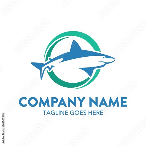 Shark Logo Template