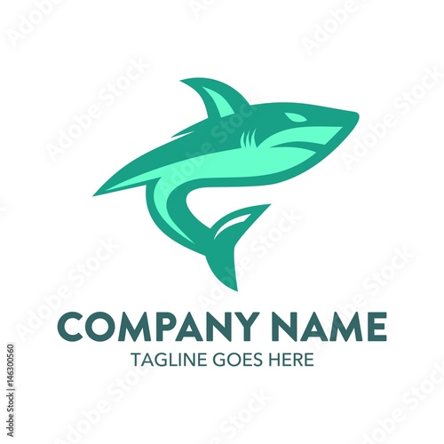 Shark Logo Template