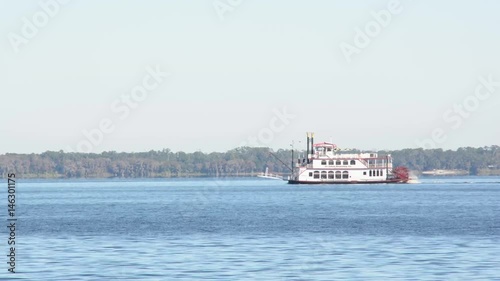 Pappdle baords on the waters of Golf of Mexico, Florida photo