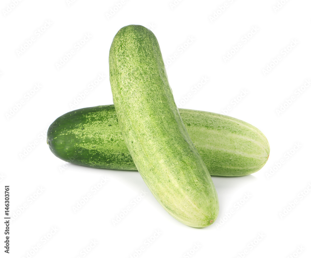 Cucumber isolated on white background Cucumber isolated on white background