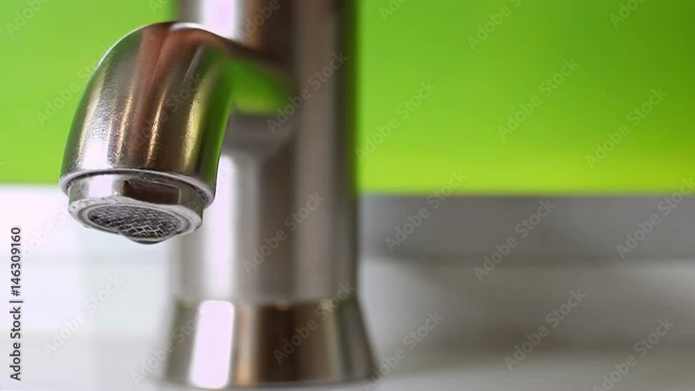 Filling Glass With Tap Water From The Faucet, Slow Motion - 4 Filling Glass With Tap Water From The Faucet, Slow Motion - 4