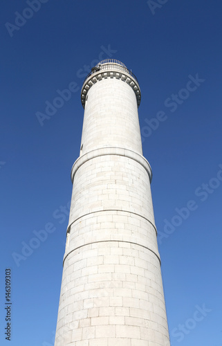 lighthouse in the little island of Murano near Venice in Italy