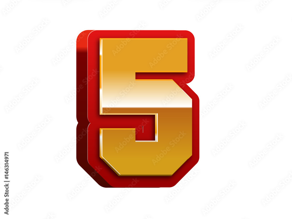 5th celebration event number for poster or invitation 5th celebration event number for poster or invitation