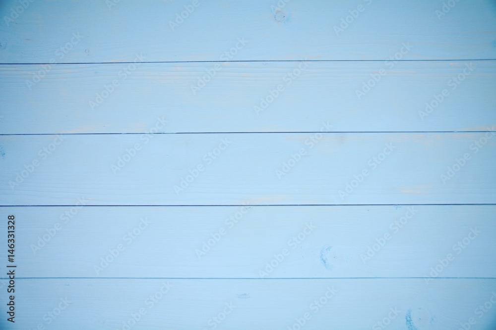 Holzbretter mit Farbanstrich in hellblau Holzbretter mit Farbanstrich in hellblau