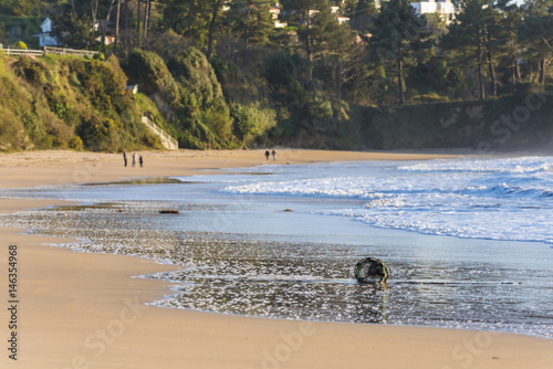 Perbes beach (La Coruna, Spain). photo