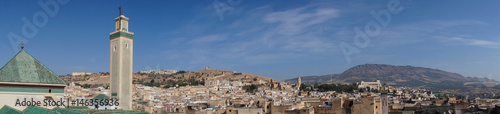 Mosquée Karaouiyine et médina de Fès, Maroc photo