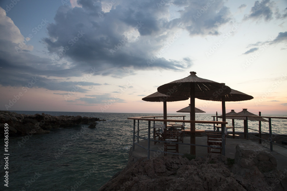 Bar near the sea