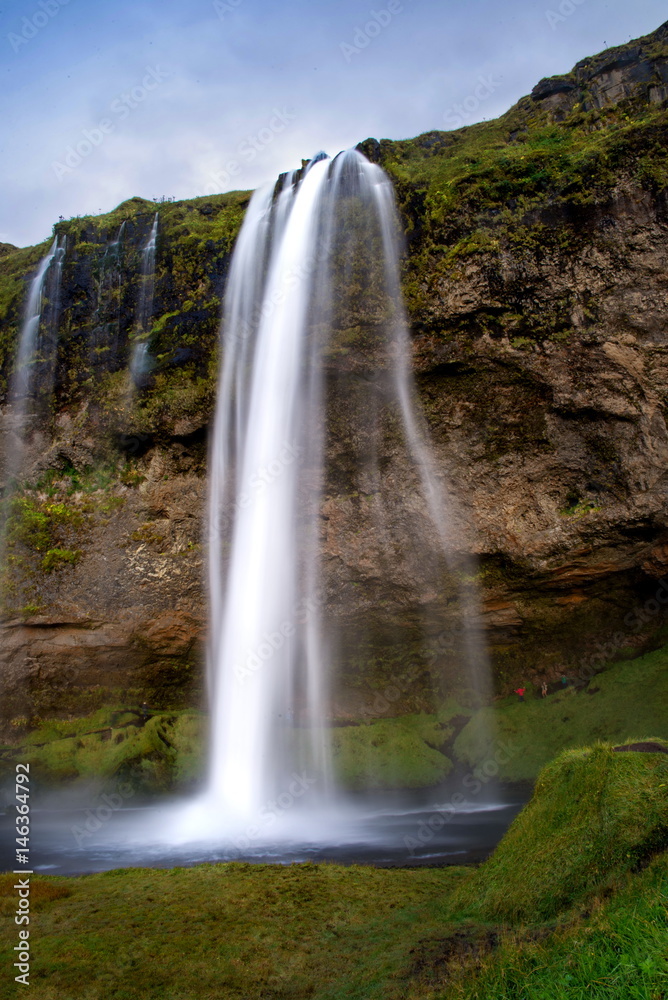 Seljalandsfoss waterfall in Iceland