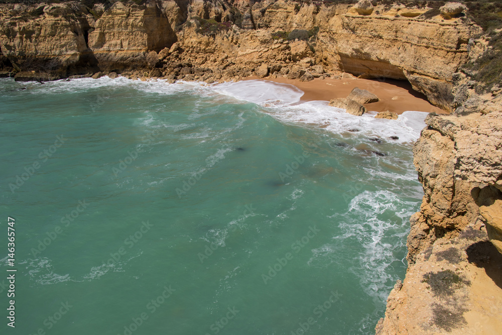 Naklejka premium Strandbucht in Portugal