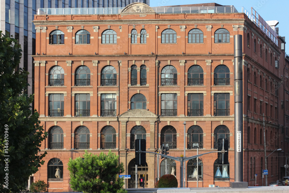 Obraz premium szanghaj architektura bund