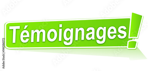 témoignages sur étiquette verte