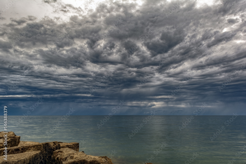 Water and clouds Water and clouds
