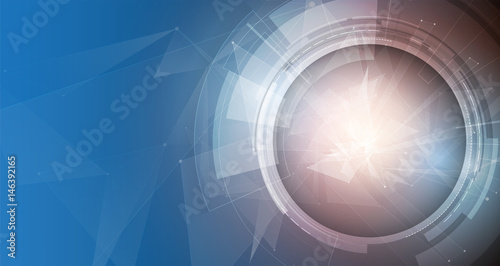 Media technology, evolution of integration in life, for business worldwide concept