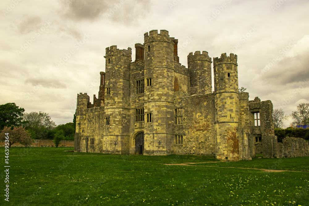 Ruin of Titchfield Abbey Hampshire England UK