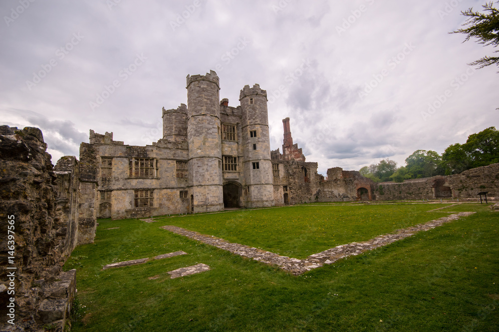 Ruin of Titchfield Abbey Hampshire England UK