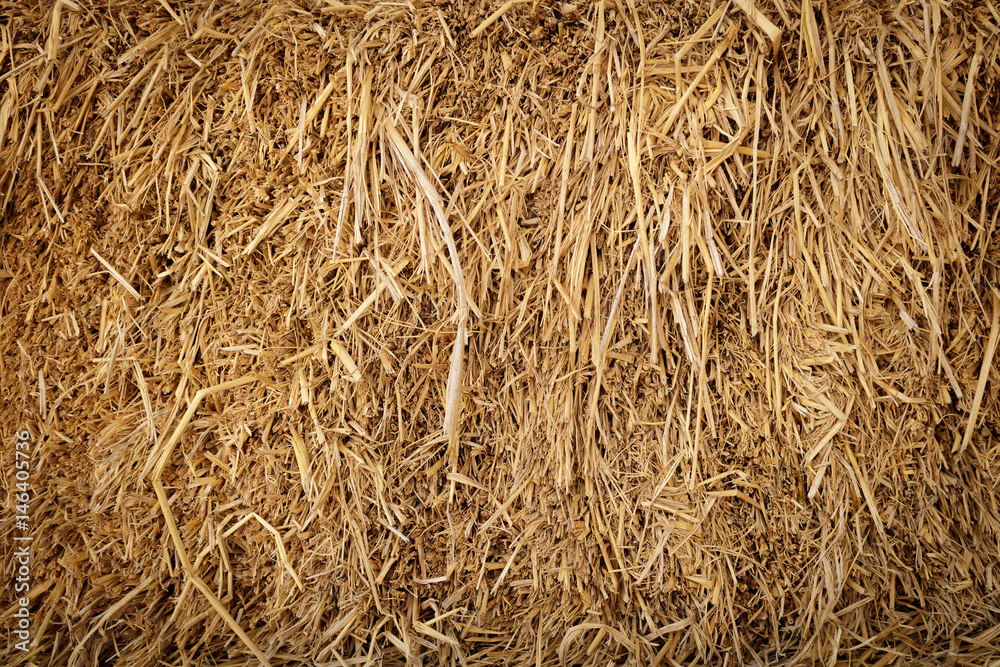 Straw texture for graphic background