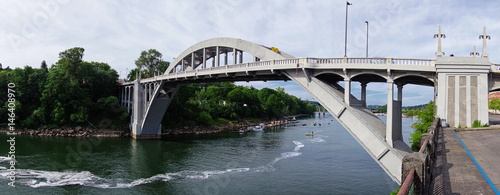 Foto Bridge at Oregon City Oregon