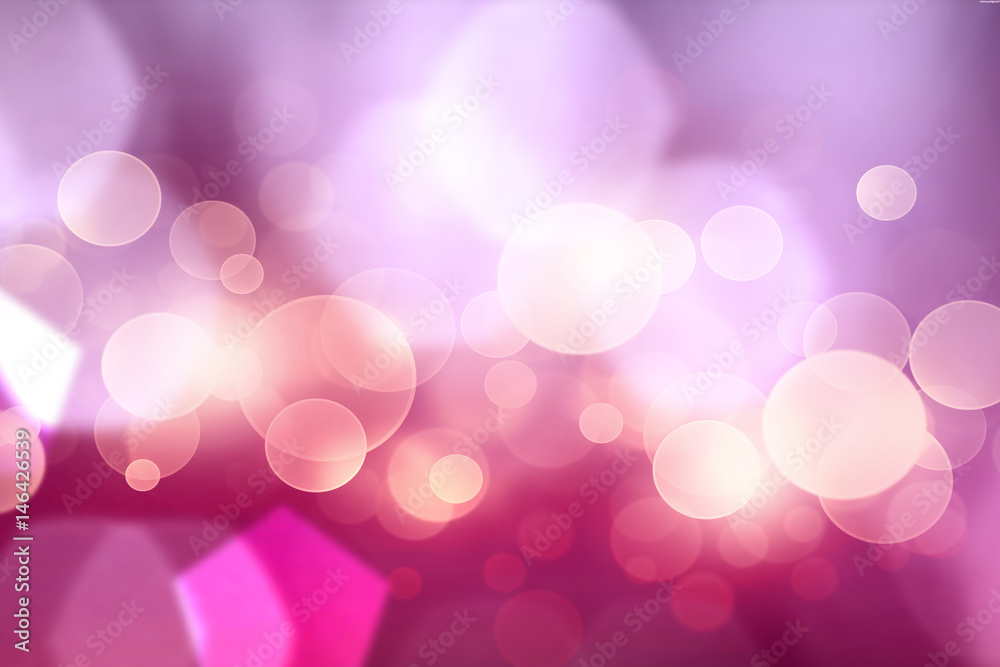 Bokeh abstract glitter vintage lights background