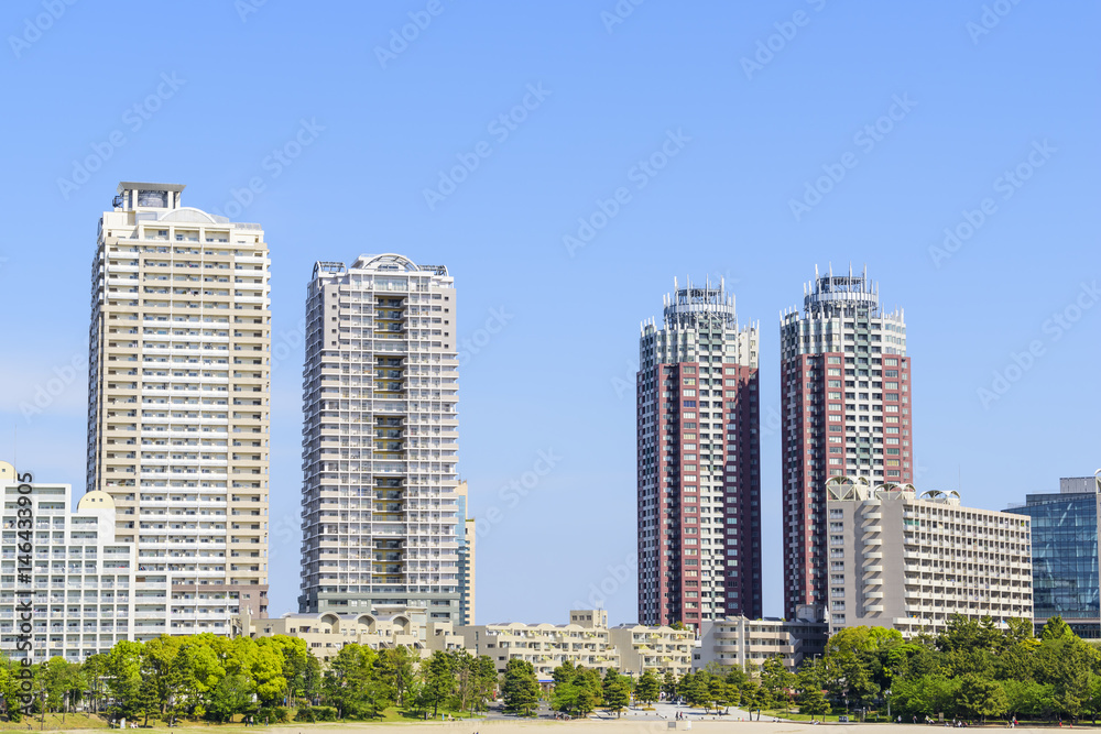東京の高層マンション