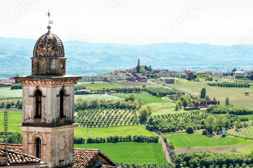 Govone and its landscape of Langhe photo