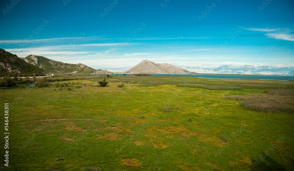 Montenegro, Shkoder lake panorama