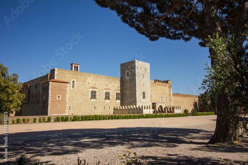 Palace of the Kings of Majorca, Perpignan town, France